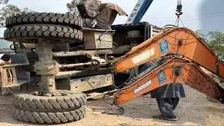 Extremely Amazing Idea of Making New Doosan DX Excavator from Scrap | How to Make Excavator