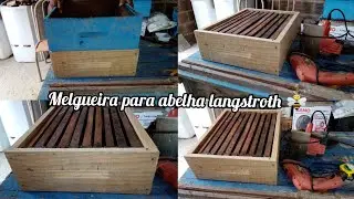 Medidas da Melgueira Tipo Padr&atilde;o langstroth / F&aacute;cil e R&aacute;pida
