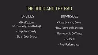 The Good and Bad Facts of Angular (AngularJS). Angular VS SEO.