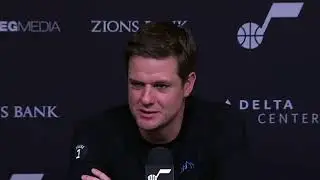 Will Hardy PostGame Interview | Detroit Pistons vs Utah Jazz