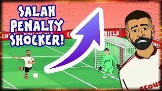 SALAH BLASTS HIS PENALTY OVER! But why?🤔 Crystal Palace vs Liverpool Community Shield Highlights)