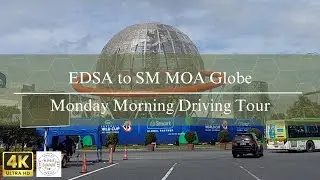 Miracle in EDSA | New Look of SM MOA Globe  | FIBA World Cup | Philippines | Driving Tour [4K]