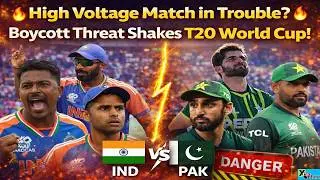 India vs Pakistan Match Still On? PAK Board, ICC In Talks Over Boycott Threat। T20 World Cup 2026