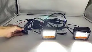 Led light bar wiring harness( have 3 wire) installation