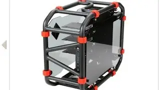 IN WIN D FRAME MINI BLACK Black Aluminum Computer Case Support
