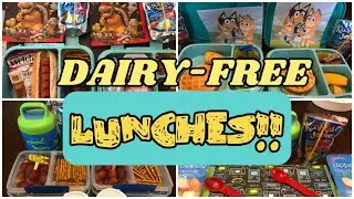 BACK TO SCHOOL LUNCH IDEAS 2023 | DAIRY-FREE!