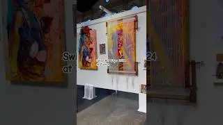 Swiss Art Expo 2024 at Zurich Main Station #switzerland #zurich #viralvideo #shorts #short
