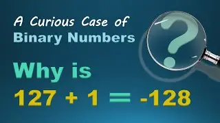 Binary number representation in computer memory.