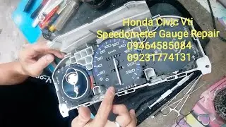 Honda Civic Vti Speedometer Gauge Repair/Not Working Issue/Problem Solved #autoelectronics 