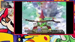 Super Smash Bros. - Dario64 & LizardTaro plays ft. PM