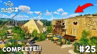 Planet Coaster 2 NEW Ride & Area COMPLETE in my Theme Park!! EP25
