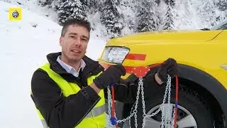Montage chaînes à neige