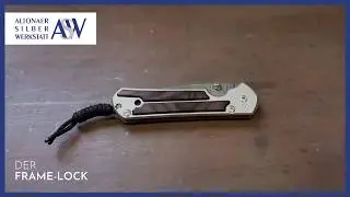 Der Framelock  (Chris Reeve Integral Lock Sebenza Macassar Ebony Damascus)