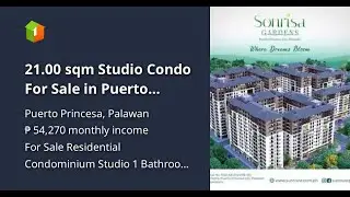 21.00 sqm Studio Condo For Sale in Puerto Princesa Palawan