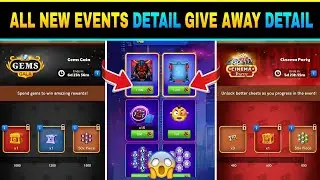 Upcoming All New Events Full Detail 🤯🎉 Give Away Detail 🤩🎉