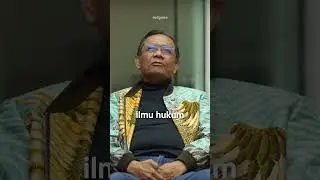 Asal-usul @MahfudMD mengemban Ilmu Politik-Hukum