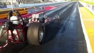 Old school  rail slingshot front engine dragster vs new dragster lakeland drag strip