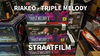Riakeo Triple Melody | 267 shots 30mm | FANTASTISCHE COMPOUND! #riakeo #vuurwerk #oudennieuw