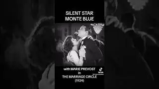 Monte starred in another comedy about marital issues with Marie Prevost in 1924! #silentfilms #movie