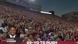 Jashaun Corbin's 89-yard Touchdown vs. #9 Notre Dame