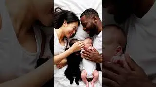 Young parents with kids ❤️❤️