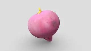 Beetroot - low poly PBR 3d model