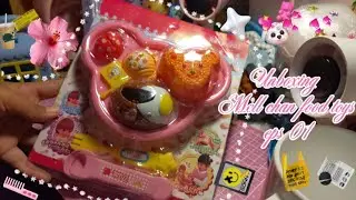 Unboxing Mell chan food toys `&deg;🍱 | dupe version'` 🌀💗