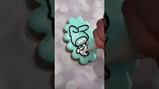 My Melody! 💜 #cookiedecorating #sanrio #shorts #mymelody