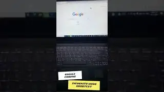What is the shortcut to open incognito mode in google chrome?