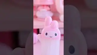 The Cutest My Melody Cotton Swab Case! 😍 #Kawaii #Shorts #mymelody