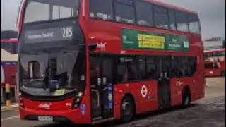 285 full bus route Heathrow central-Kingston (NIGHT TIME) #bus #fullroute #visual #heathrowairport 