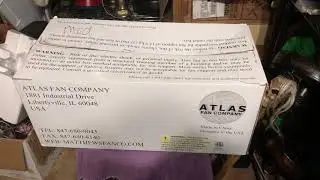 Atlas fan company Irene 3 42&rdquo; hugger fan