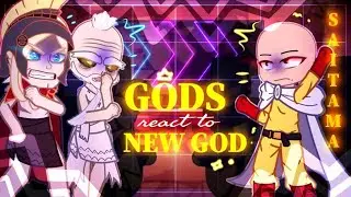 Gods React To Saitama As New God // 2X // Gacha React