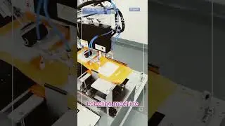 Automatic plane labeling machine |auto labeler for bag| automatic paging type labeler for bags #fyp