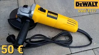 Polizorul unghiular de 950W Dewalt DWE4117 este potrivit pentru cei care fac de tine pentru tăiere