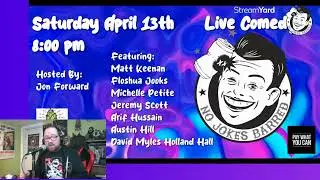 No Jokes Barred Tonight at Wasted Day Brewing!