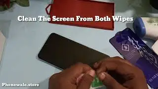 How to Apply Realme X2 Tempered Glass by GearWale.com
