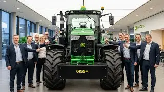 John Deere 6155M Tractor 2026 &ndash; Potenza bilanciata e tecnologia intelligente per