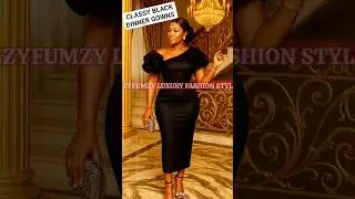 Black DINNER GOWN STYLES 2025 | African Dinner dresses | Dinner Dresses for ladies