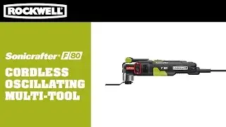 Rockwell 20V MaxLithium Cordless Sonicrafter Oscillating Multi-Tool
