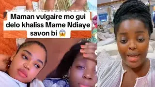 Maman vulgaire rend Mame ndiaye son Argent : Awoush kitty en direct 