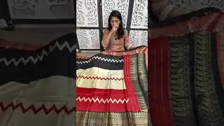 🌷New arrivals&hellip;🌷*🌷Exclusive Mysore silk linens weaving desgin 🌷Contrast Ganga Jamuna boader 🌷