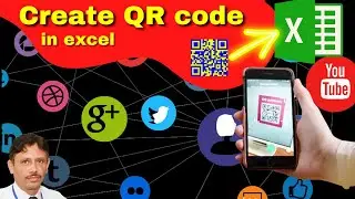 How to Create QR Code in Excel | create qr code | generate qr code | hindi | urdu | pro it xpert
