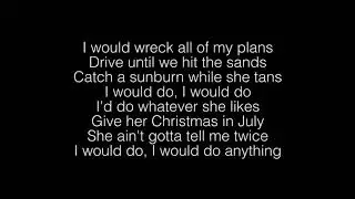 Mitchell Tenpenny- Anything She Says Lyrics