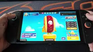 Probando fall guys en Nintendo Switch 2