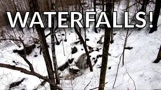Snow Melt Waterfalls!