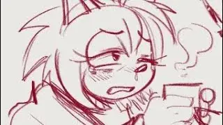 Amy's sickness (Blazamy comic Dub) #amyrose #Blazethecat #soniccontent 