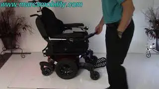 Quickie QM710 Spider Trac with Tilt, Recline & Legs #1400