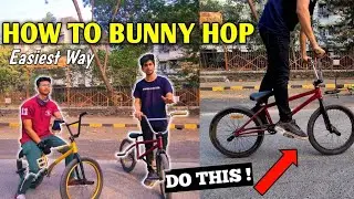 How To Bunny Hop BMX 3 easy steps Bunny Hop kaise karein