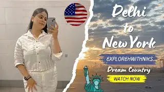 Delhi to USA: Journey of Discovery🇺🇸🛩️